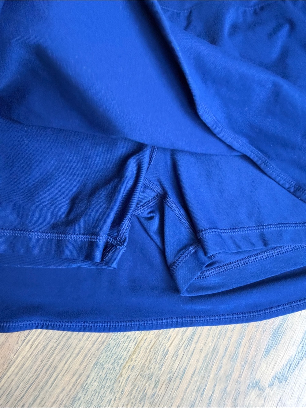 Nike Women's Royal Blue Athletic Skort with White Swoosh - Picture 5 of 6